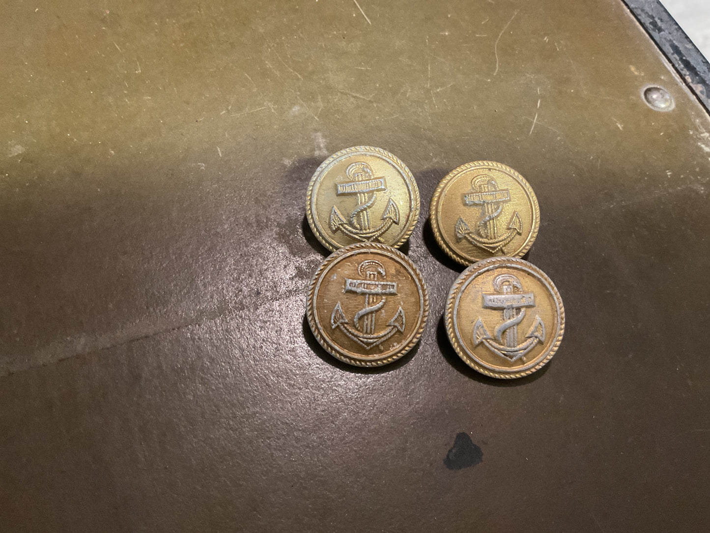 German Kriegsmarine Navy Buttons