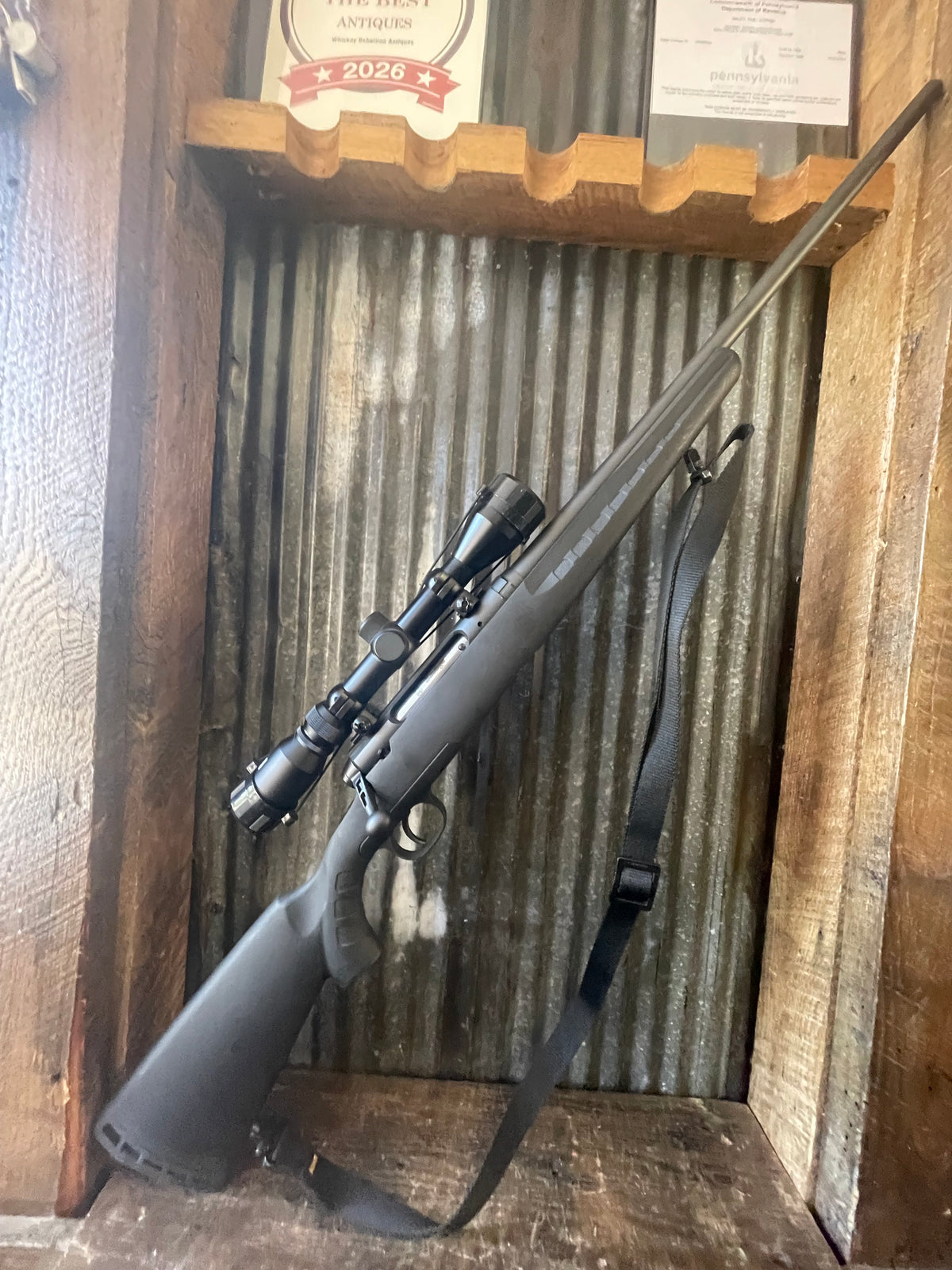 Savage Axis .30-06 Springfield Bolt-Action Rifle with 3-9x Scope