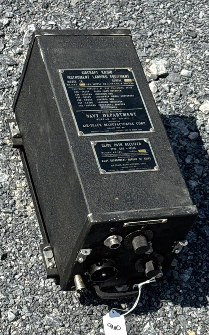 WWII U.S. Navy Aircraft Instrument Landing Glide Path Receiver CDE-46120