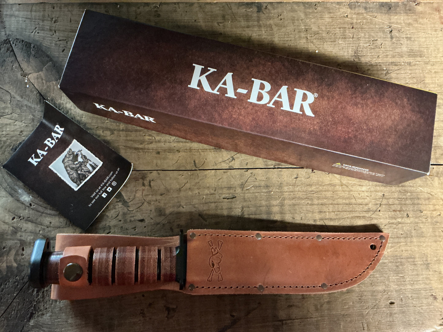 KA-BAR #1317 “Dog’s Head Fighting/Utility Knife”