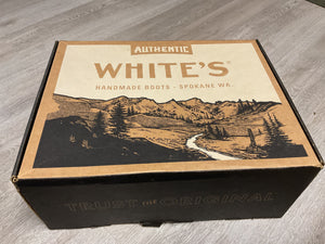 White’s Centennial MP Service Boots-Black Double Shot Leather-Men’s 10.5D-with Box and Extra Laces