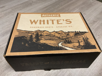 White’s Centennial MP Service Boots-Black Double Shot Leather-Men’s 10.5D-with Box and Extra Laces