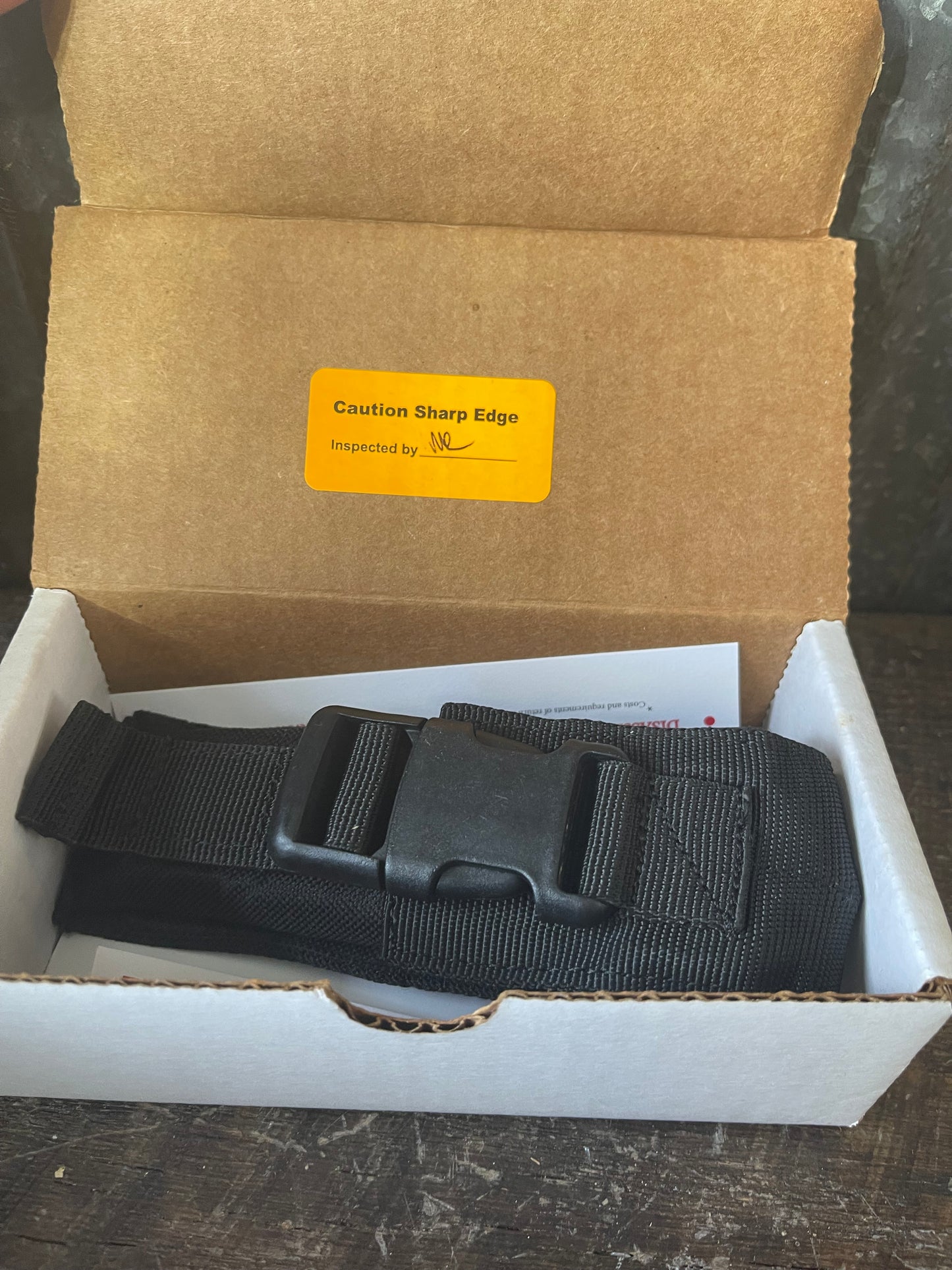 Microtech Combat Troodon D/E Dark Satin Serrated OTF Knife — New in Box w/ Sheath & Paperwork
