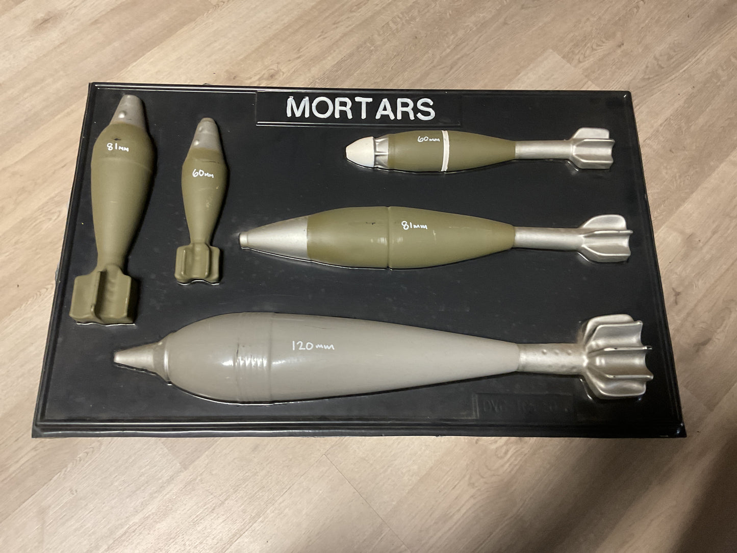 U.S. Military Mortar Training Board