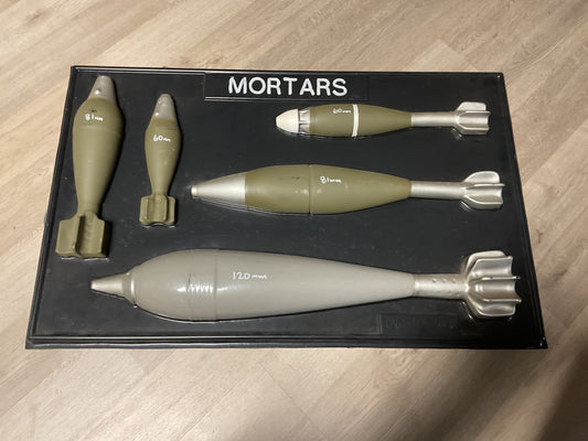 U.S. Military Mortar Training Board