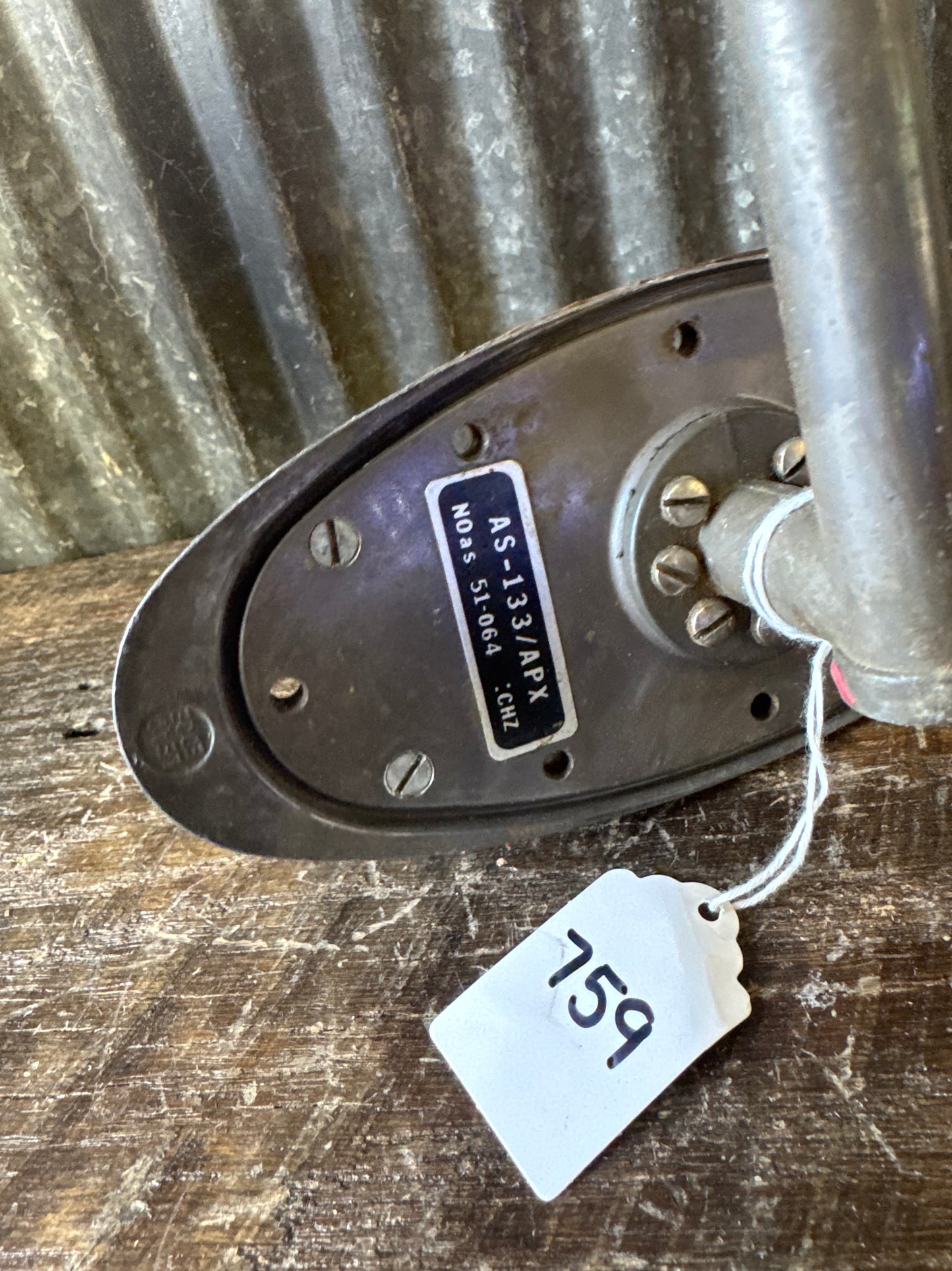 AN/AS-133/APX Aircraft Antenna Assembly – “DO NOT PAINT” Military IFF Antenna