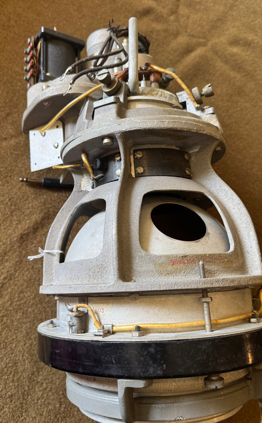 Original Military Radar CRT Display Assembly