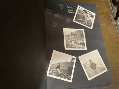 WWII Vintage US Naval Air Station Scrapbook