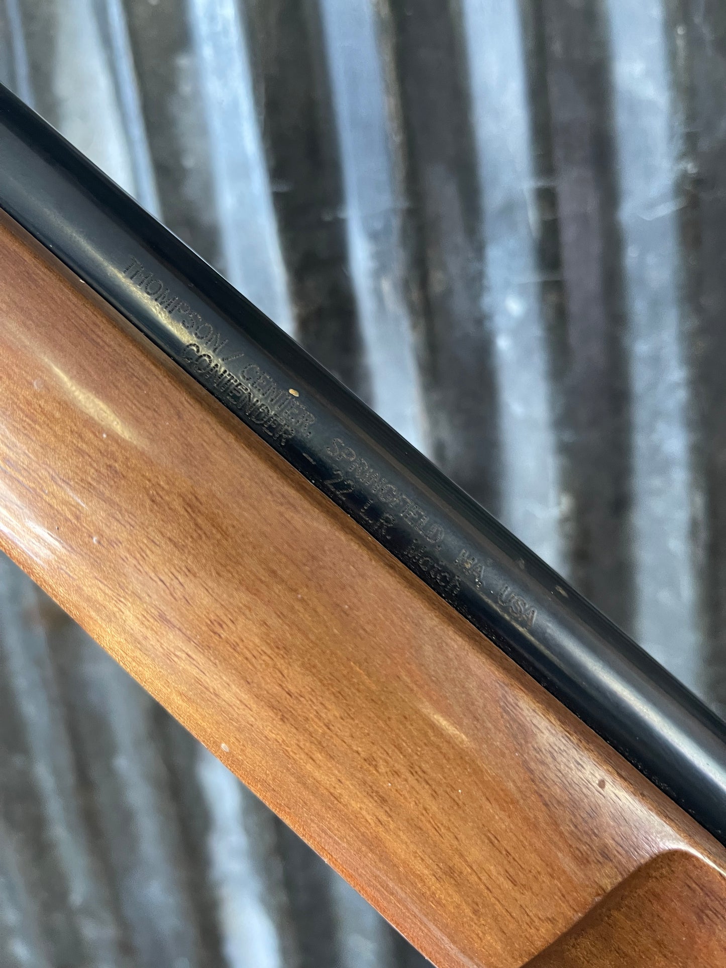Thompson/Center Contender Rifle — .22 LR Match Barrel w/ Thumbhole Stock