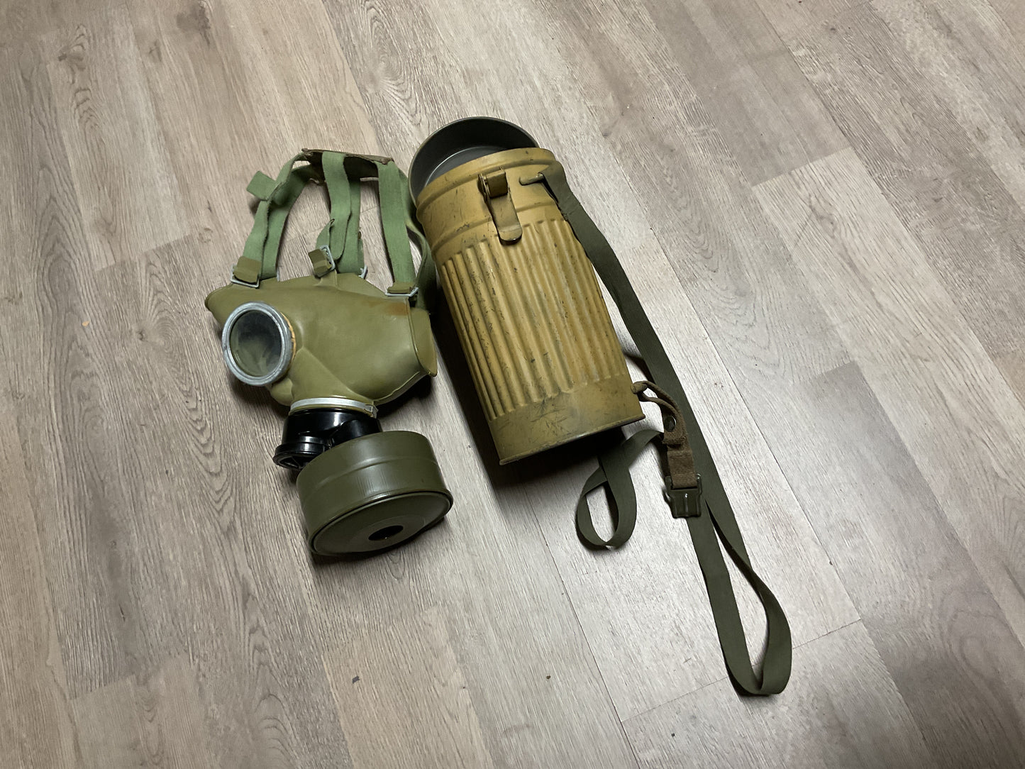 West German Bundeswehr M65/M62 Gas Mask