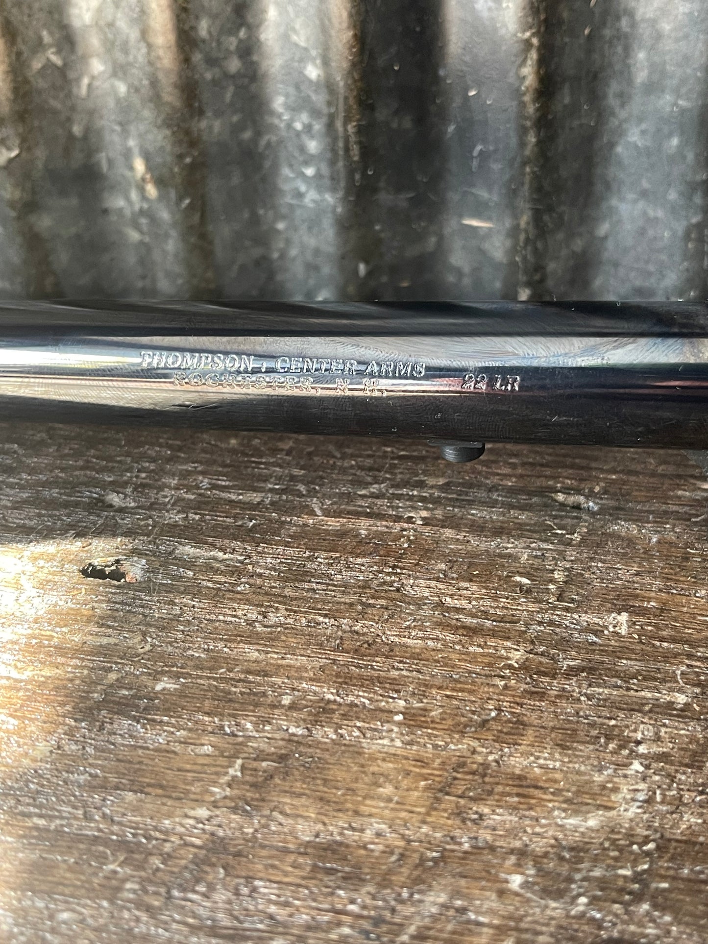 Thompson/Center Contender Barrel – 10” .22 LR – With Adjustable Rear Sight