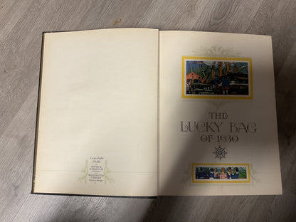 United State Naval Academy 1930 Lucky Bag Class Year Book Log
