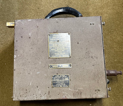 WWII U.S. Navy Bureau of Ships CGI-60ABC Frequency Meter