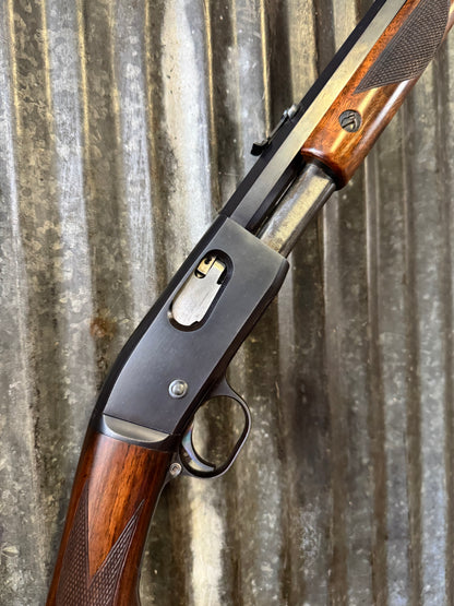 Remington Model 12 Pump Rifle-Deluxe Wood Octagon Barrel