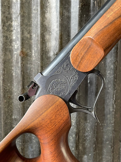 Thompson/Center Contender Rifle — .22 LR Match Barrel w/ Thumbhole Stock
