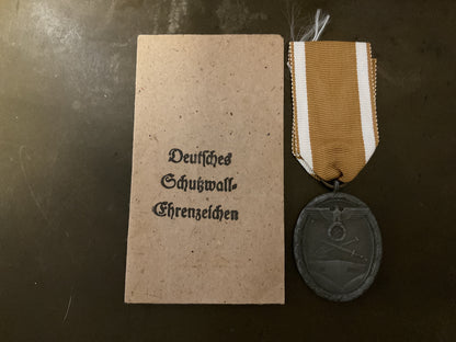 German RAD Service Medal with Award Packet
