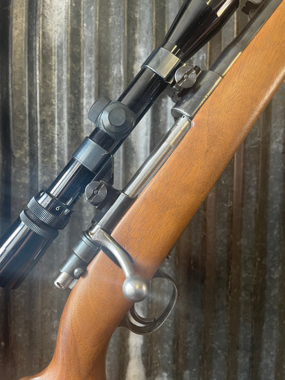 J.C. Higgins Model 50 Bolt-Action Rifle – .30-06 Springfield – FN Mauser Action – Bushnell Sportview Scope
