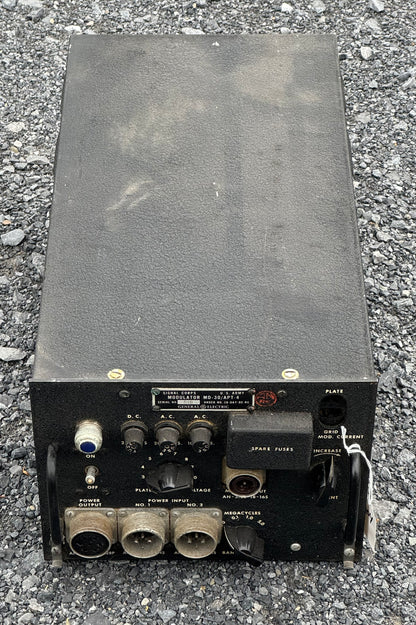 WWII U.S. Army Signal Corps General Electric MD-30/APT-4 Modulator Uni