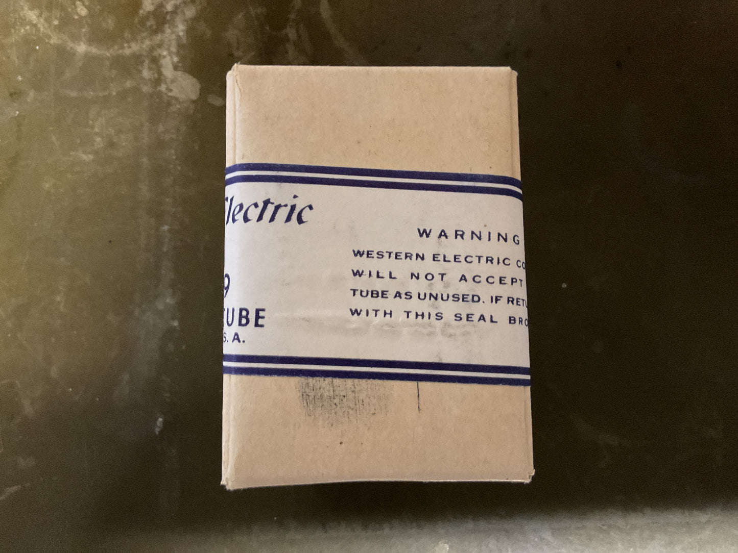 Western Electric 717A/VT-269 Vacuum Tube - Sealed in WWII Box