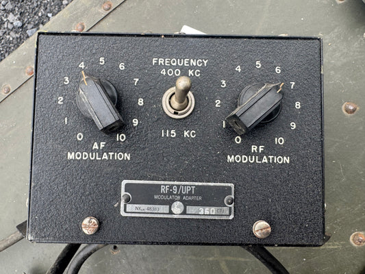 WWII RF-9/UPT Modulator Adapter