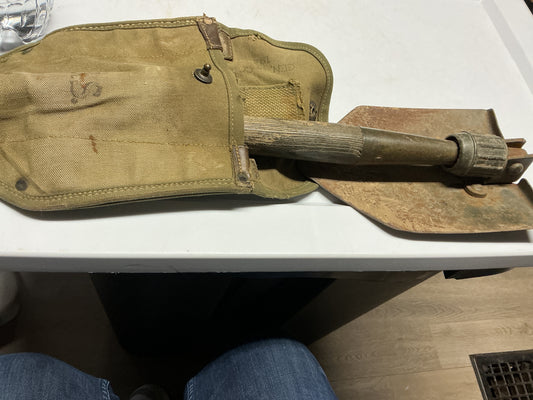 WWII 1943Dated & Named Ames Company Shovel