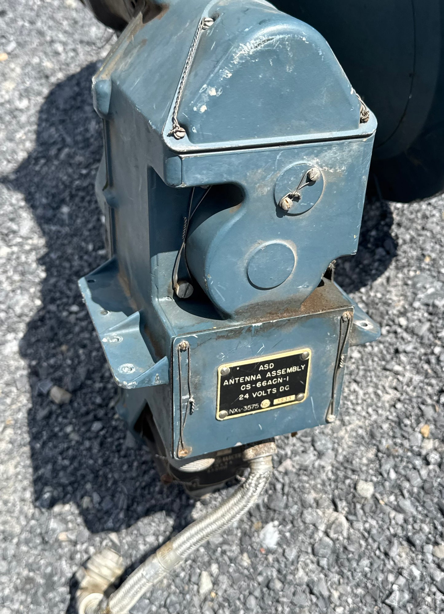 WWII / Cold War Aircraft Radar Antenna Assembly CS-66ACN-1 – GE Servo Unit