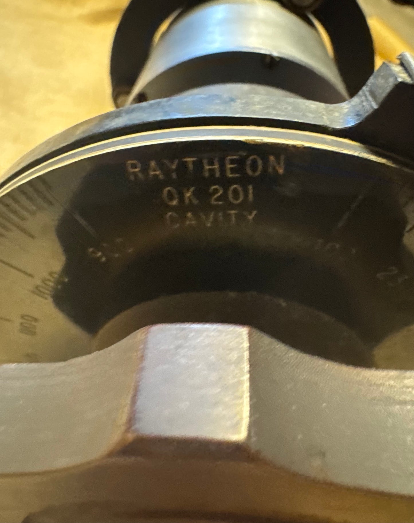 WWII Raytheon QK-201 Tunable Radar Cavity Assembly