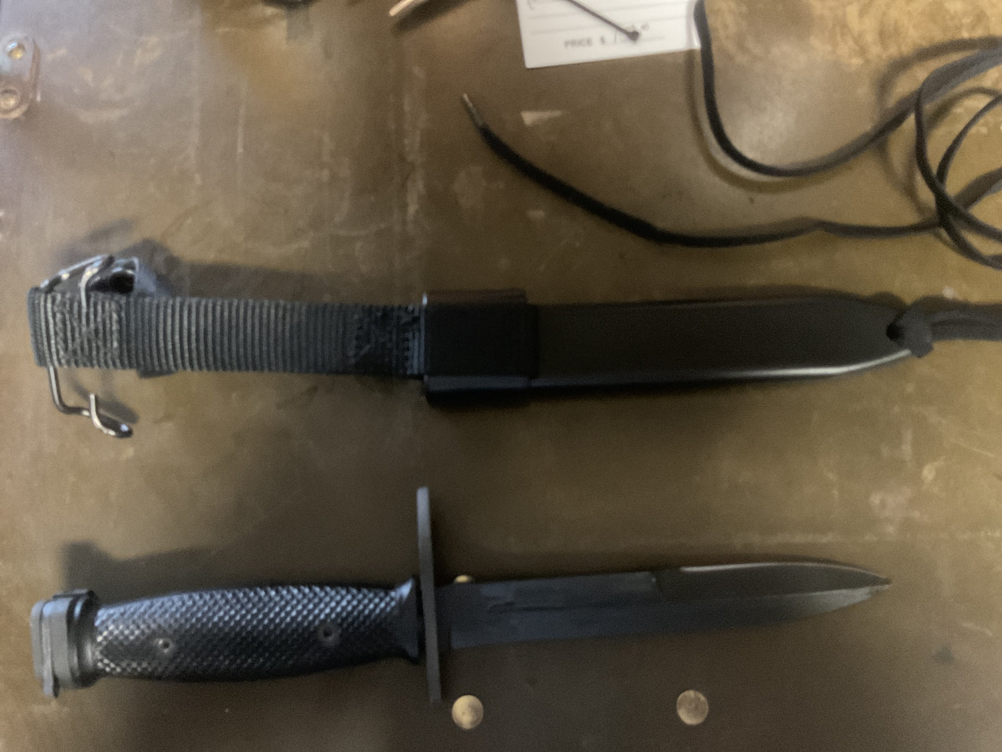 U.S. M9 Bayonet with Scabbard in Original Plastic bag