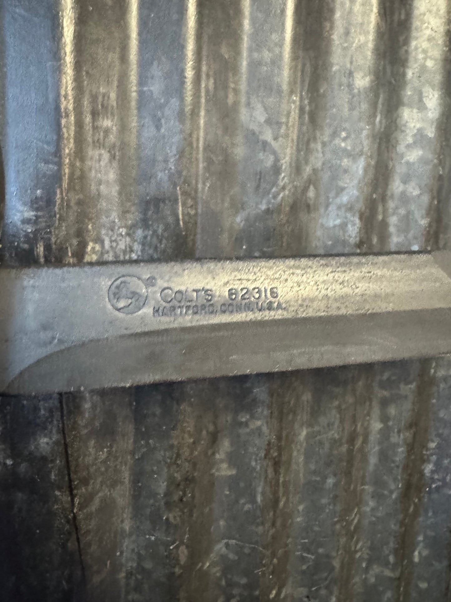 U.S. Colt M7 Bayonet & USM8A1 Scabbard