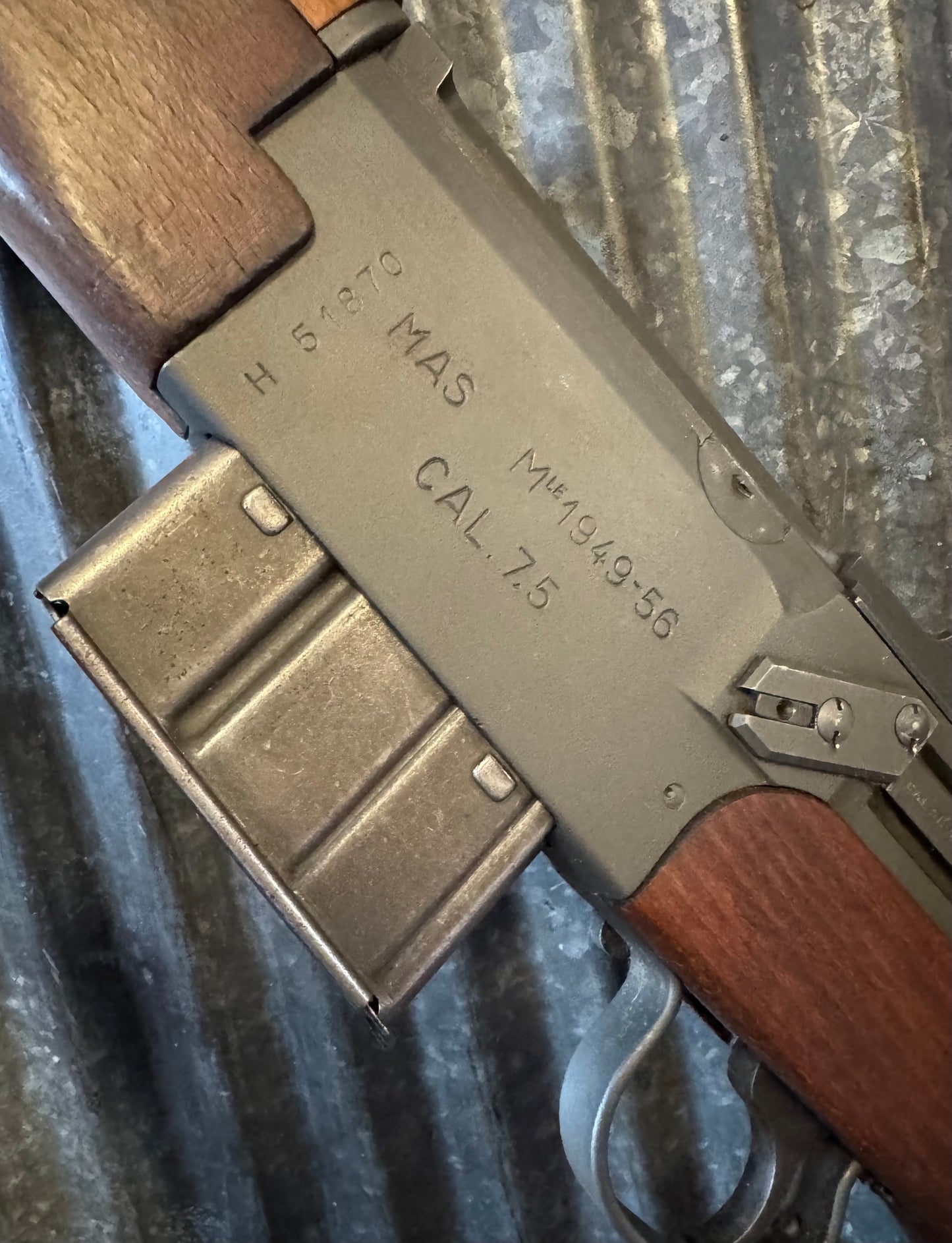 French MAS 49/56 Semi-Automatic Rifle