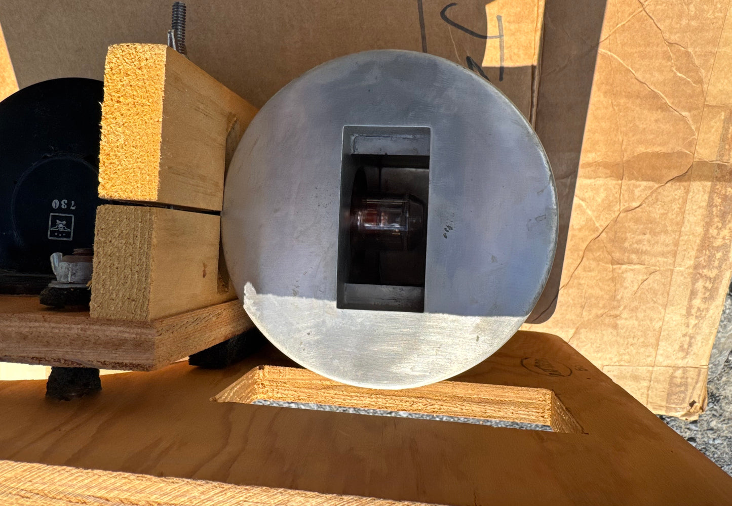 1960 Raytheon JAN-CRP 4J41 Radar Tube / Magnetron Assembly in Original Lab Crate