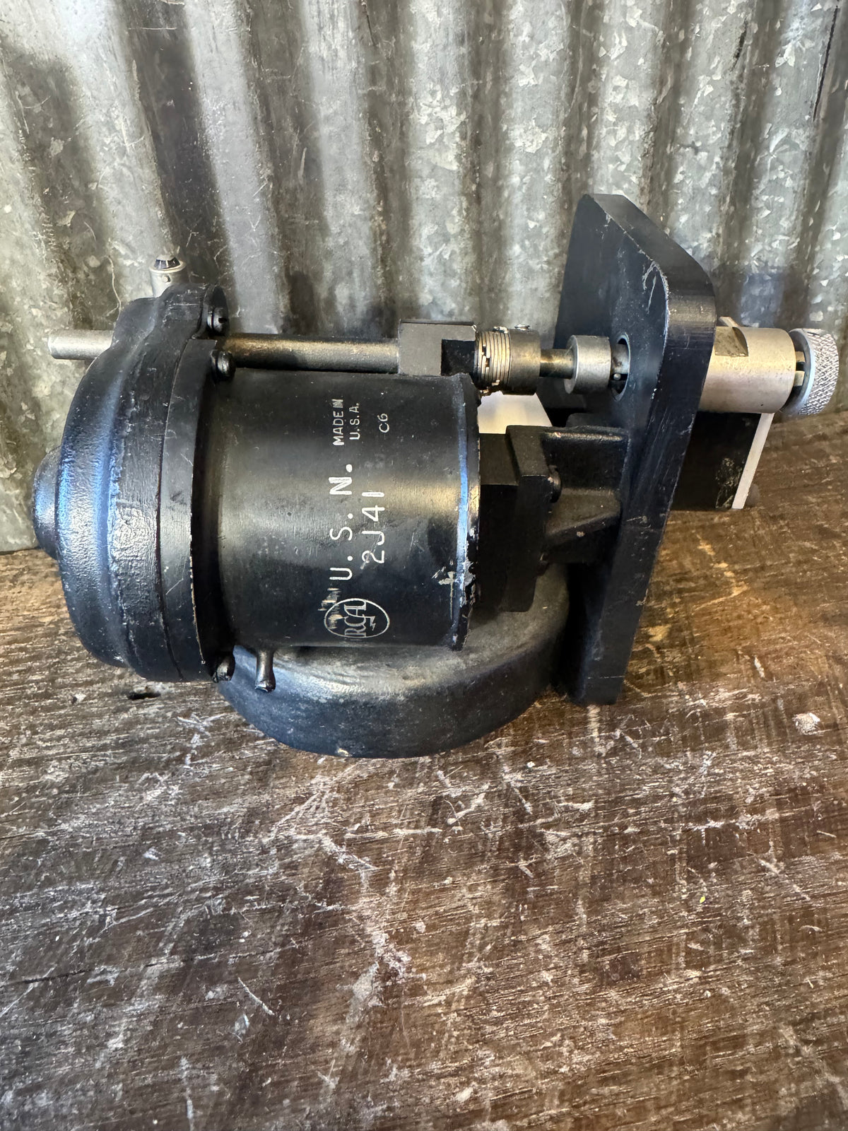 Vintage RCA USN 2J41 Navy Magnetron Tube Assembly
