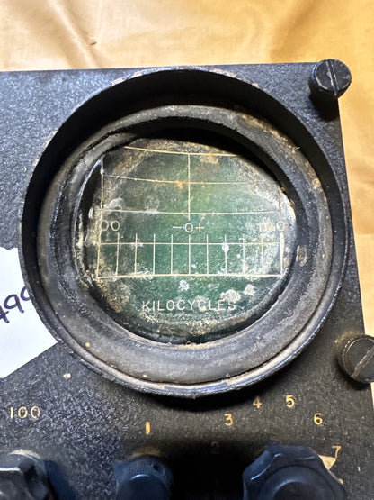 WWII Navy Bureau of Ships Model RCX Panoramic Radio Adaptor