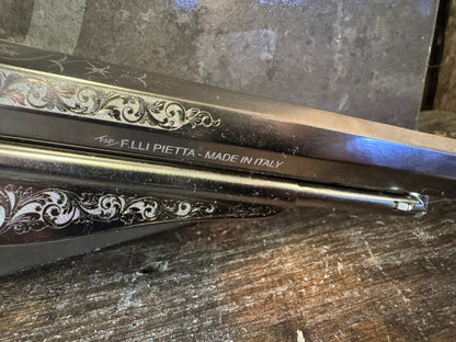 Pietta / Taylor’s Reproduction 1858 Remington- Nickel-Engraved