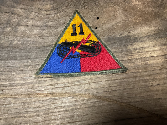 11th Armored Division Patch