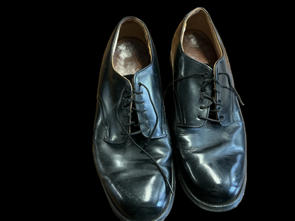 Vintage Dress Shoes with Keystone Stamp on Heel