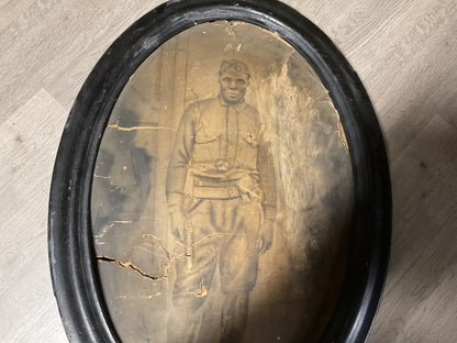 Rare WWI African American Bubble Photo