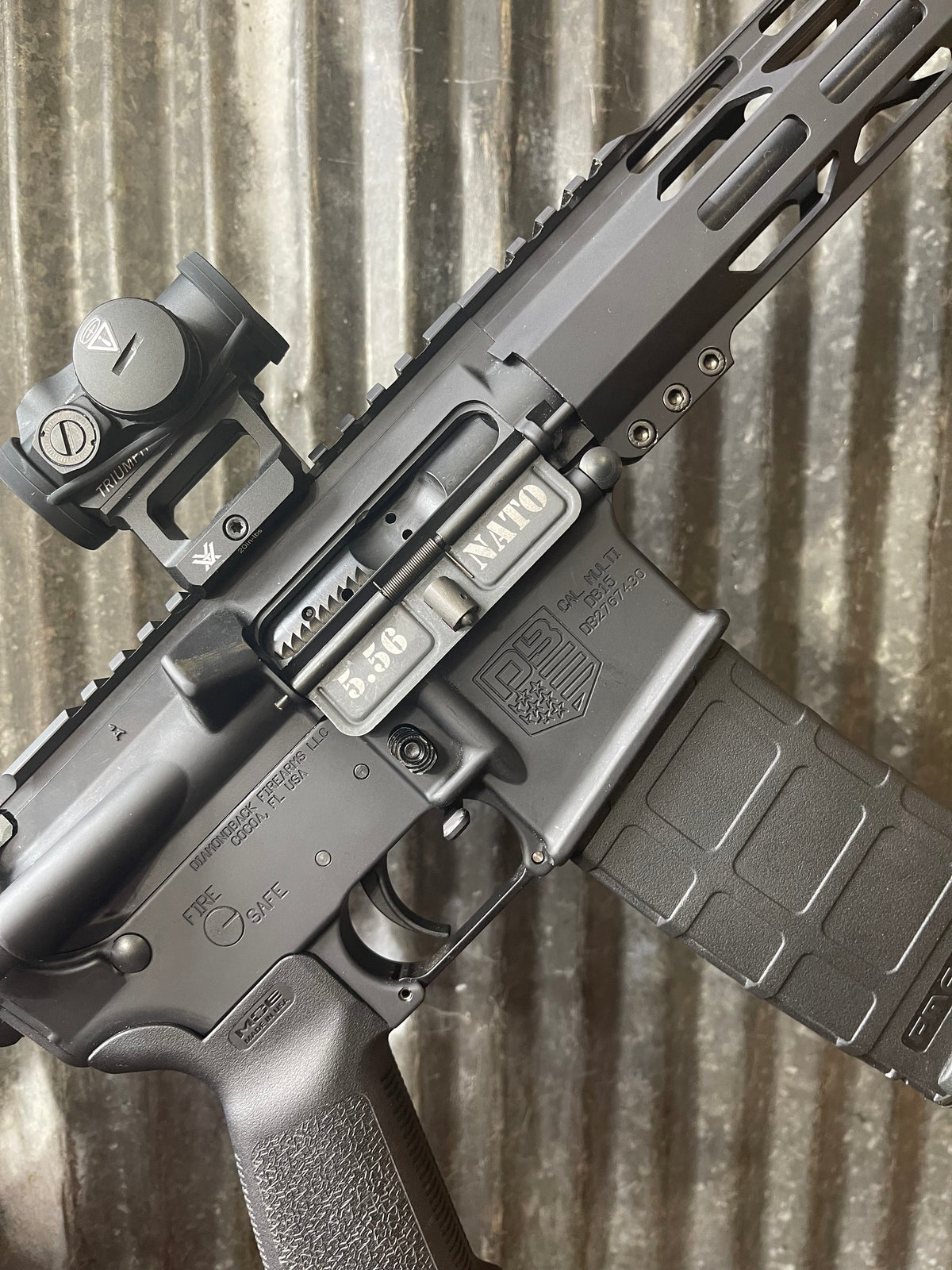 Diamondback DB15 5.56 NATO – Vortex Red Dot – M-LOK Handguard – Good Used Condition