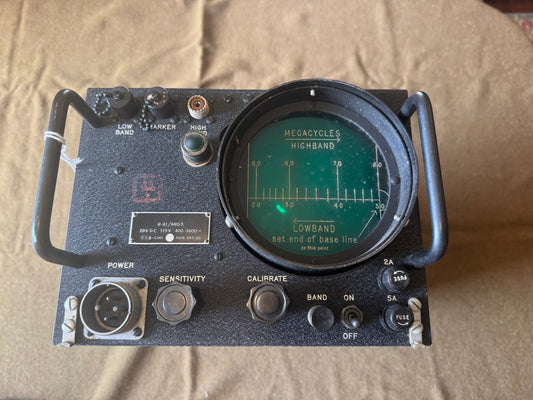 WWII R-61/ARQ-5 Panoramic Receiver