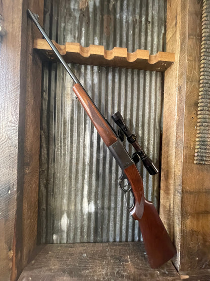 Savage Model 99 Lever Action Rifle in .300 Savage w/ Burris 4x Scope