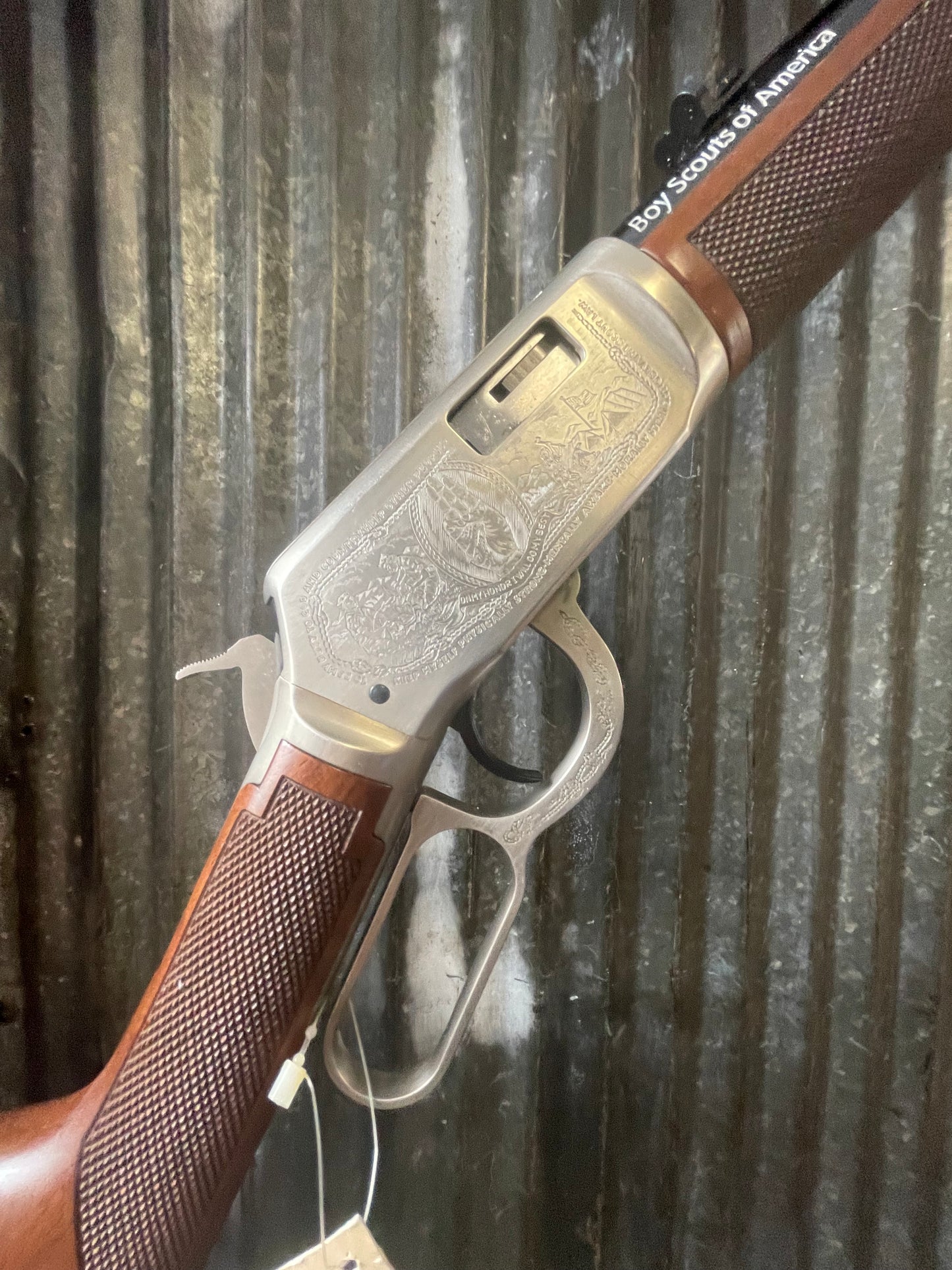 Winchester 9422 Boy Scouts of America 75th Anniversary Commemorative .22 Lever Action Rifle — Unfired w/ Original Box & Paperwork