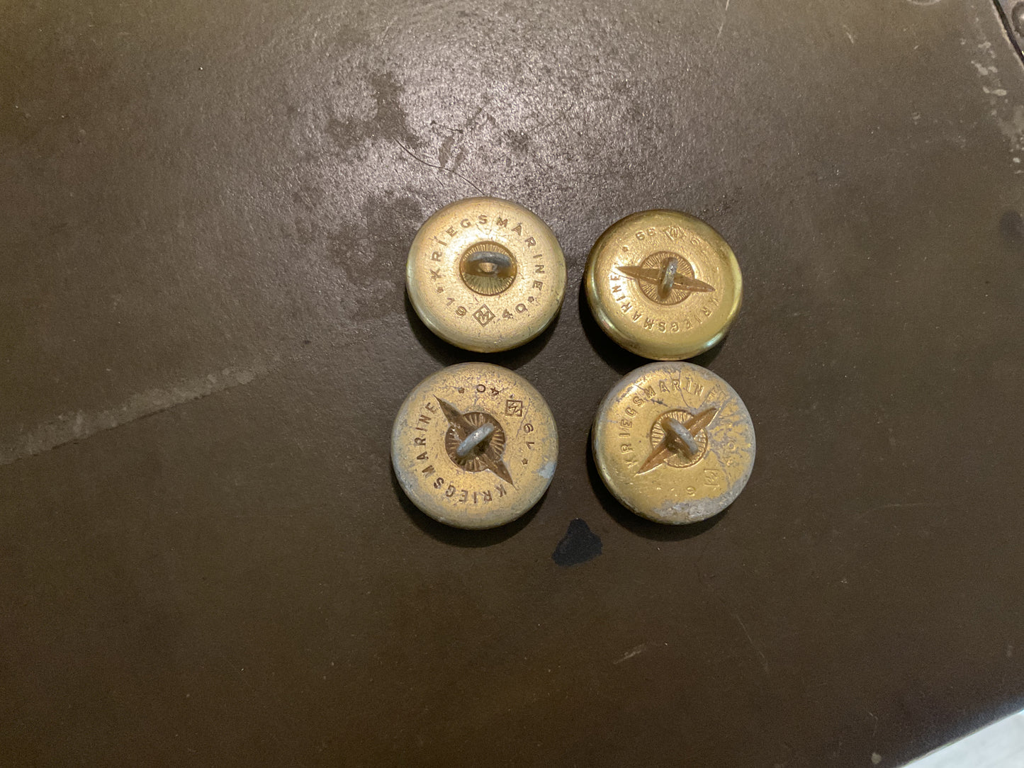 German Kriegsmarine Navy Buttons
