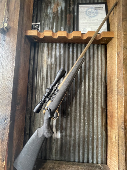 Weatherby Mark V Hunter Bronze – .257 Weatherby Magnum – Leupold VX-II 3-9x Scope – Box & Paperwork