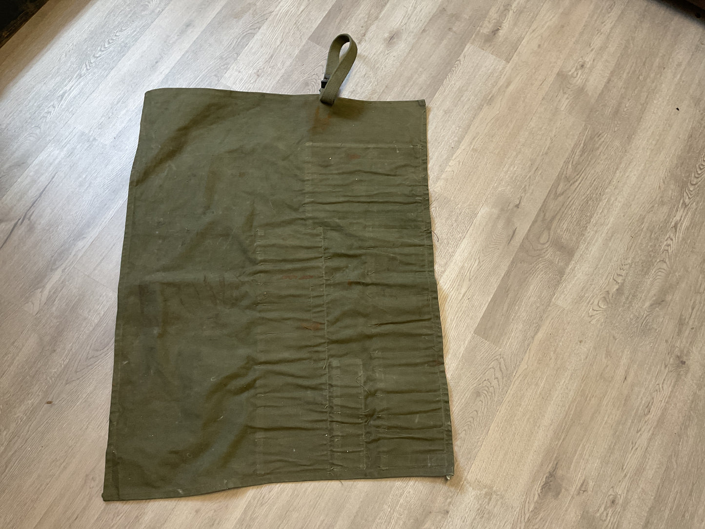 Canvas Tool Roll Up Bag. Bell System C