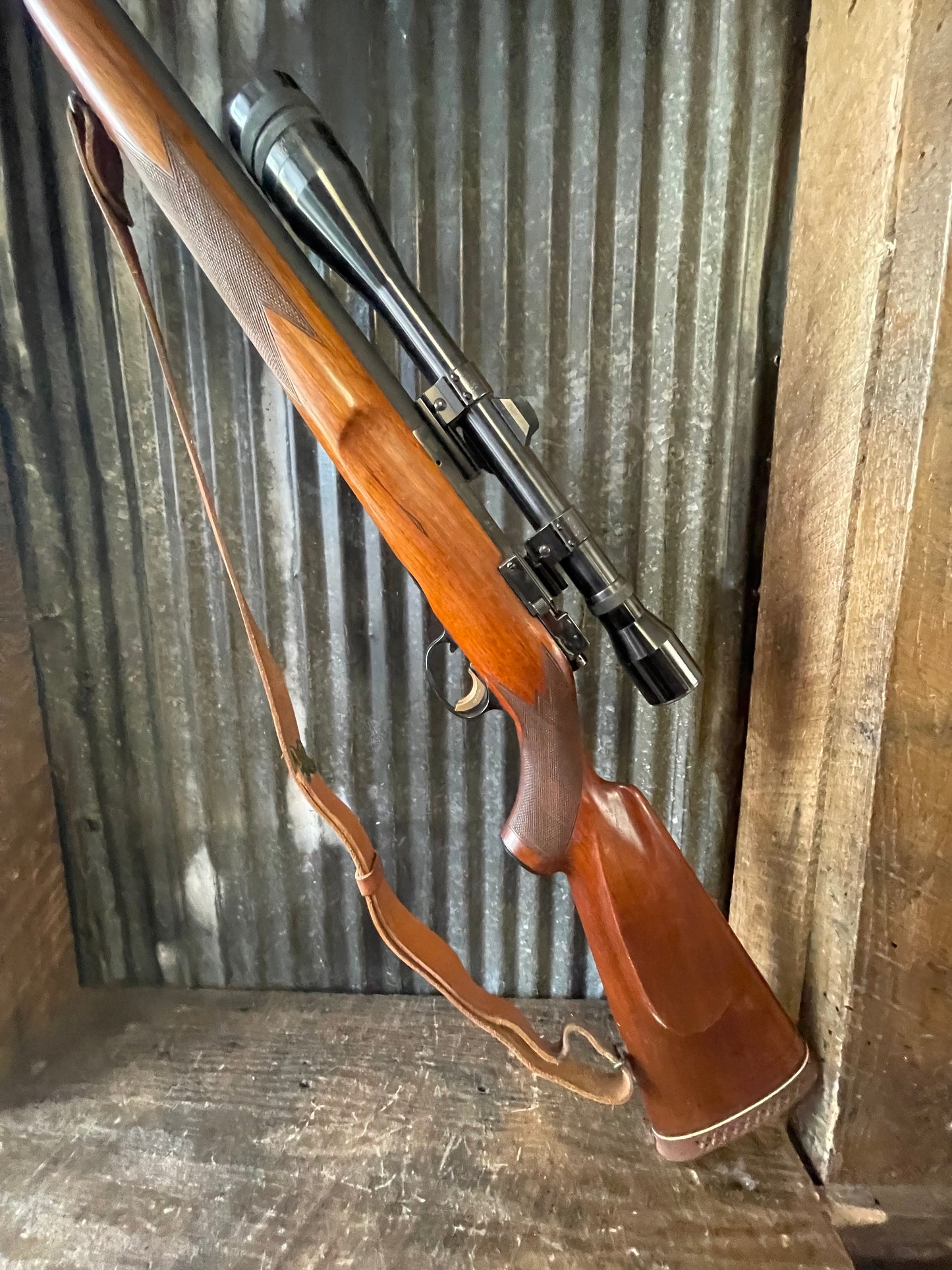 Sako L46 Riihimäki .222 Remington Heavy Barrel Rifle w/ Weaver K12 Scope