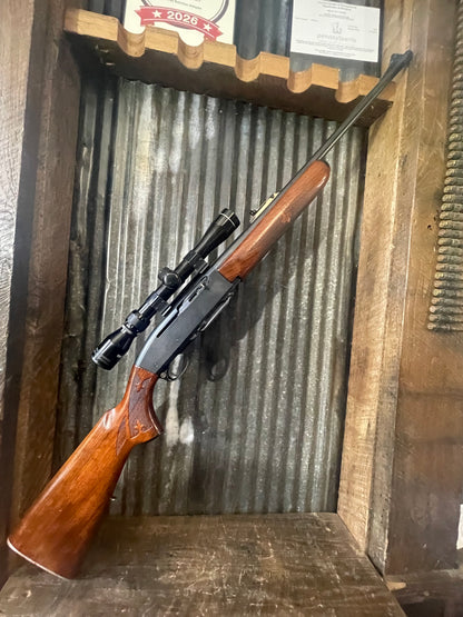 Remington Model 742 Woodsmaster .30-06 Springfield – Excellent Condition – Scope, Custom Hardwood Case & Manual
