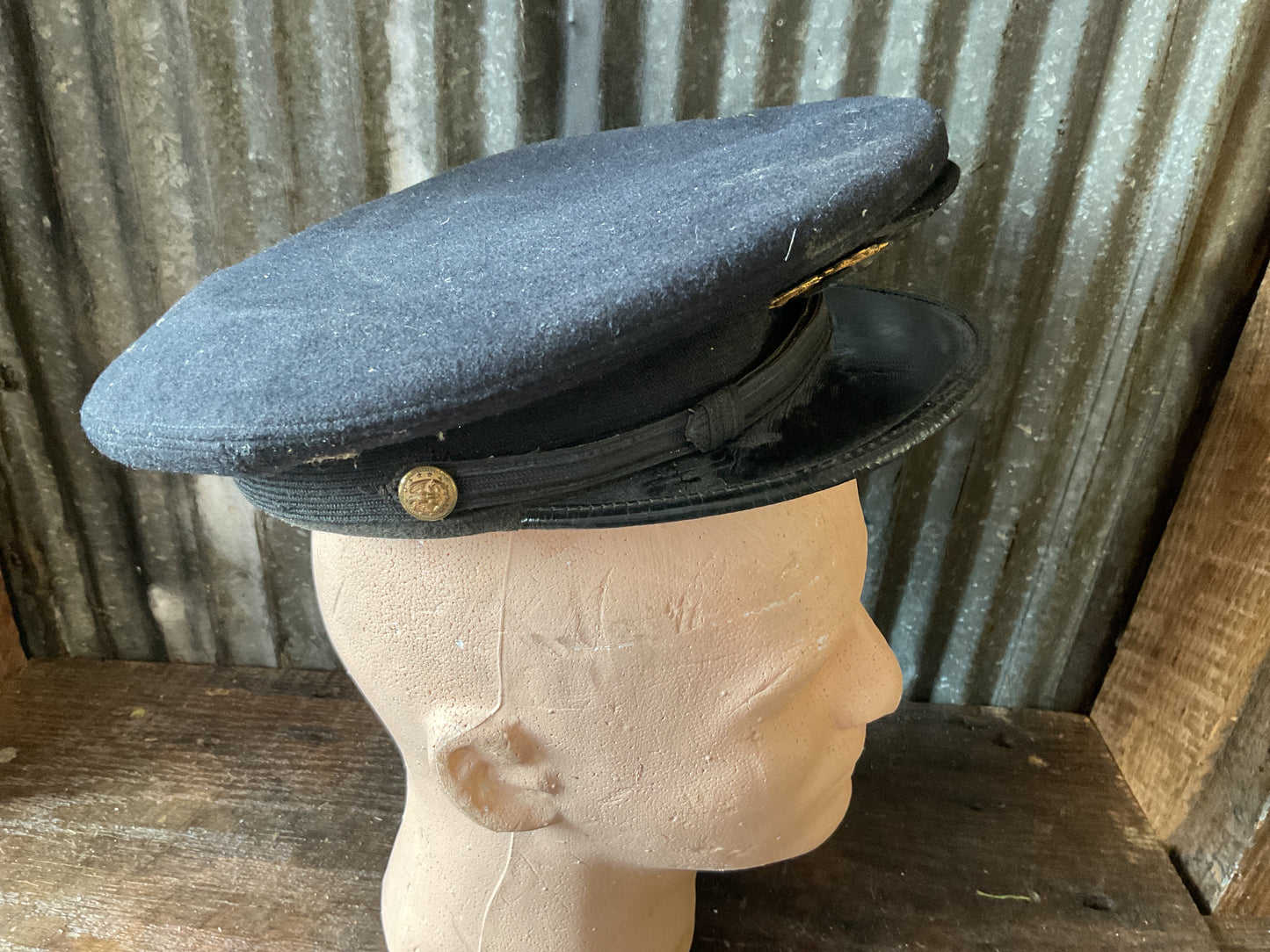 WWII US Navy Officer Visor Cap “The Columbia” named