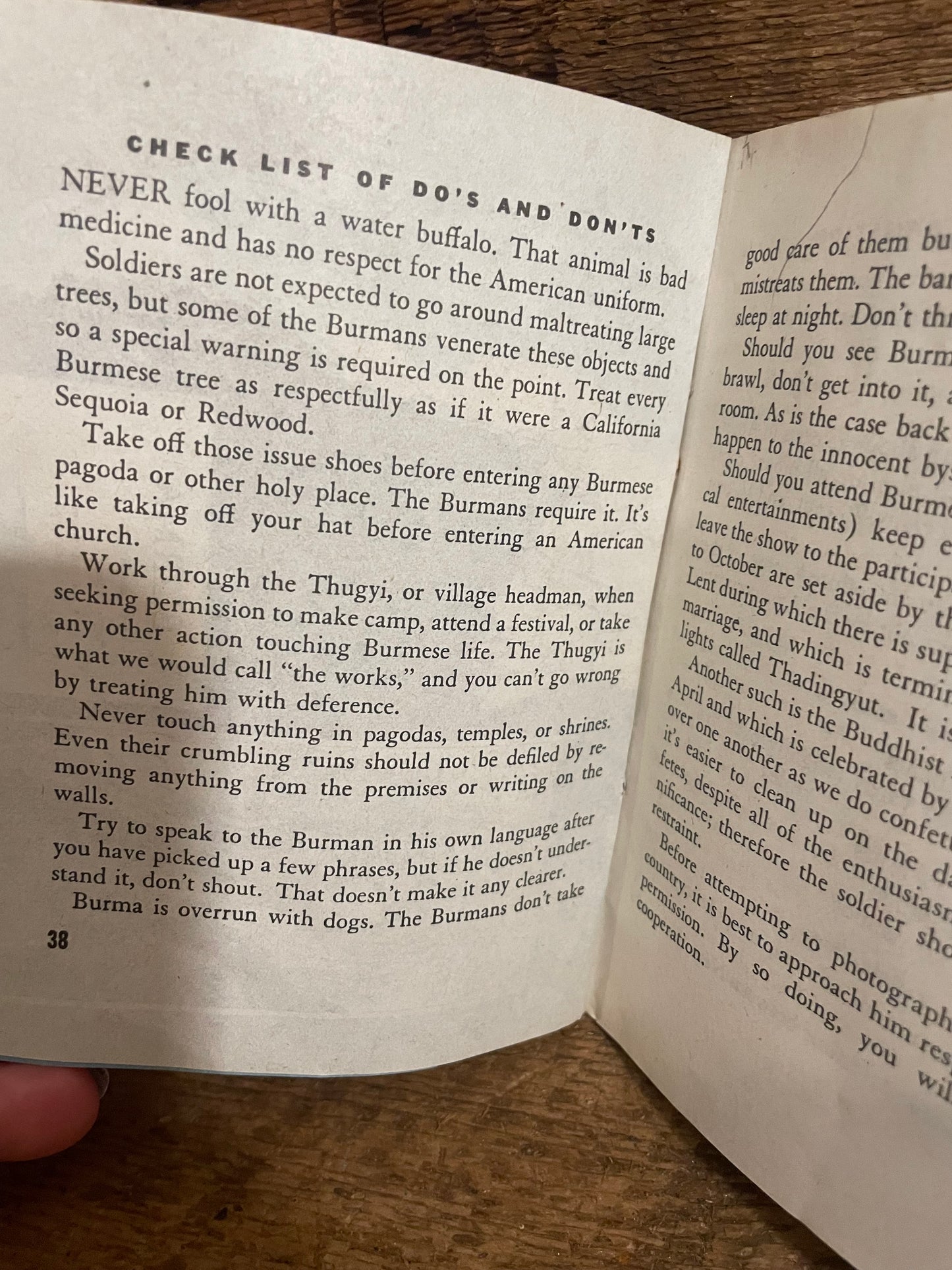 WWII Pocket Guide to Burma