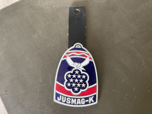 Korea KMAG Jusmag-k Japanese Made Pocket Hanger Breast Badge Insignia