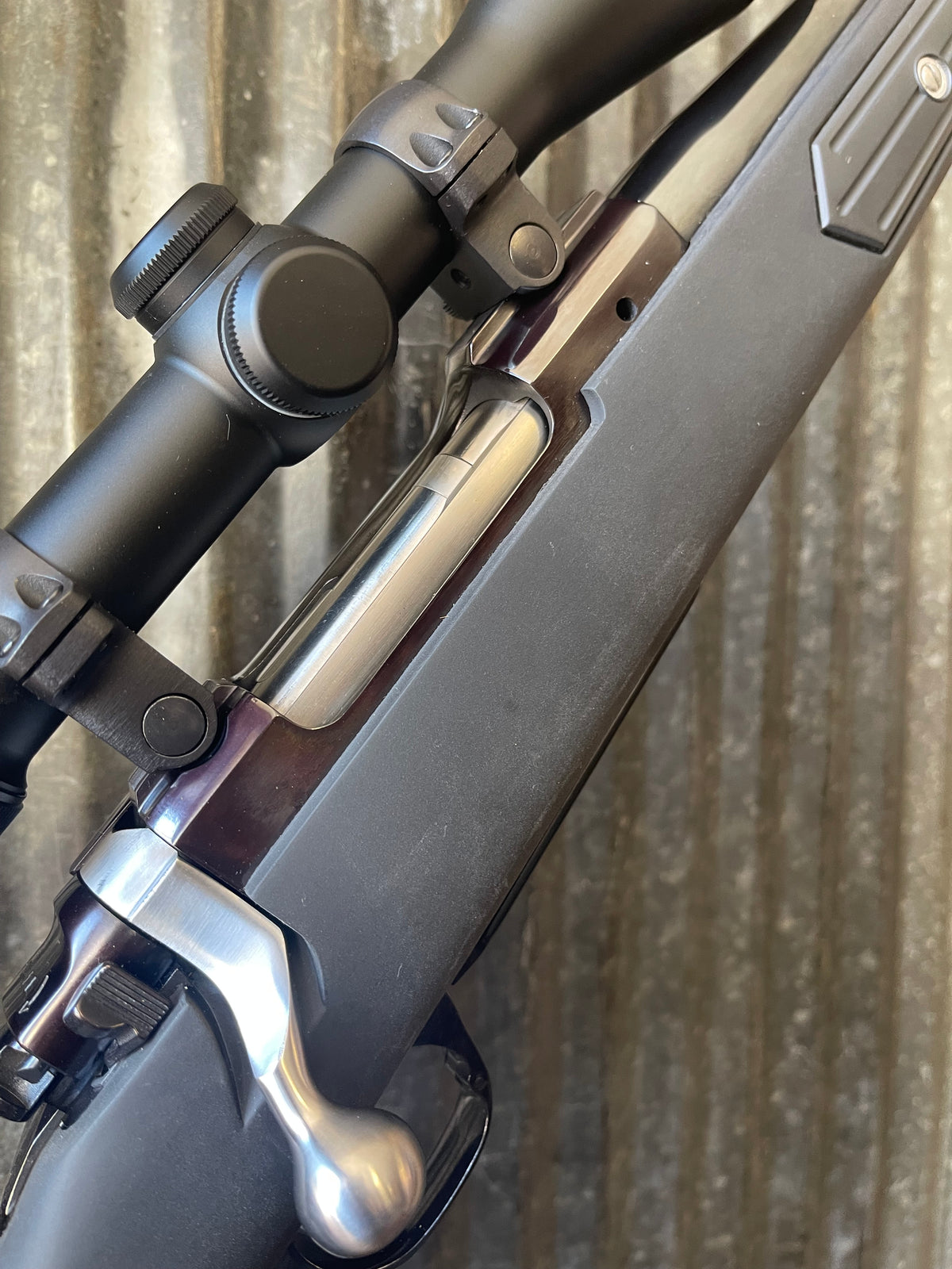 Ruger M77 Mark II “Boat Paddle” Zytel Stock – 7.62x39 – Weaver 3-10x Scope